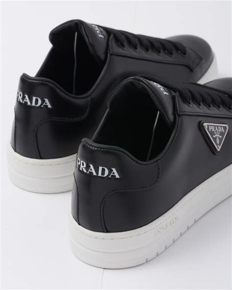 prada black shoes women's|high top black prada shoes.